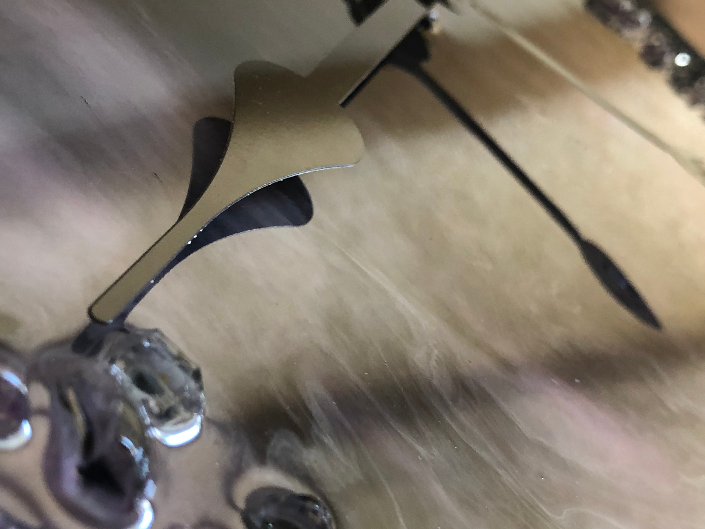 Large Wall watch 23 60 cm Handmade lux interior design Etsy