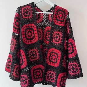 Halloween spider web oversized Cardigan, chunky knit cardigan, Handmade Spider web Jumper,Holiday sweater, halloween costume, Halloween gift