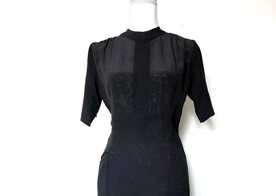 Wollen jurk uit de late jaren 40 - image 1