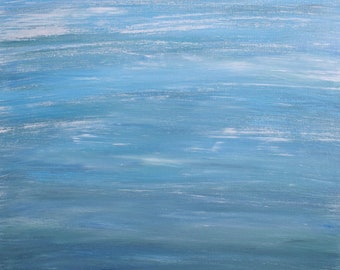 Ocean Abstract Acrylic Painting