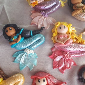 Disney Mermaid Figurine / Disney Princess / Mermaid / Handmade / Choice of