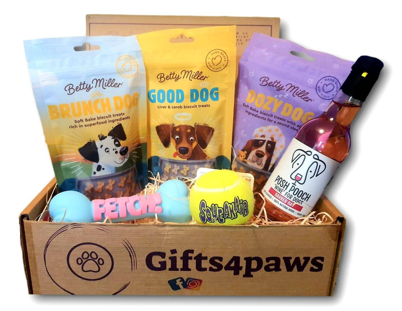 Birthday Gifts for Dogs / Dog Treat Hamper/ Dog Get Well Soon Etsy