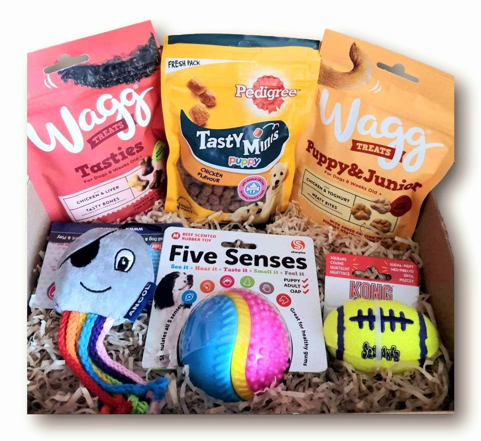 Essential Puppy Gift Box / Puppy Treats / Puppy Toys / Puppy Etsy