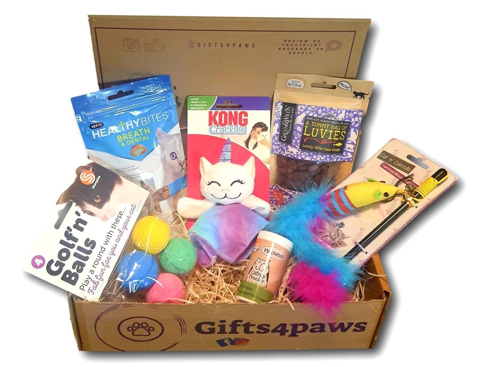 Cat Gifts / Cat Birthday Presents / Cat treats / Cat toys / Etsy