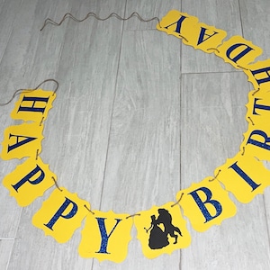 Disney Princess Birthday Banner
