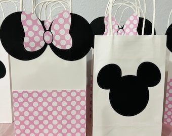Mickey and Minnie Favor/Gift Bags