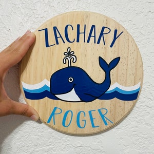 Wooden Custom Name Sign - Nursery