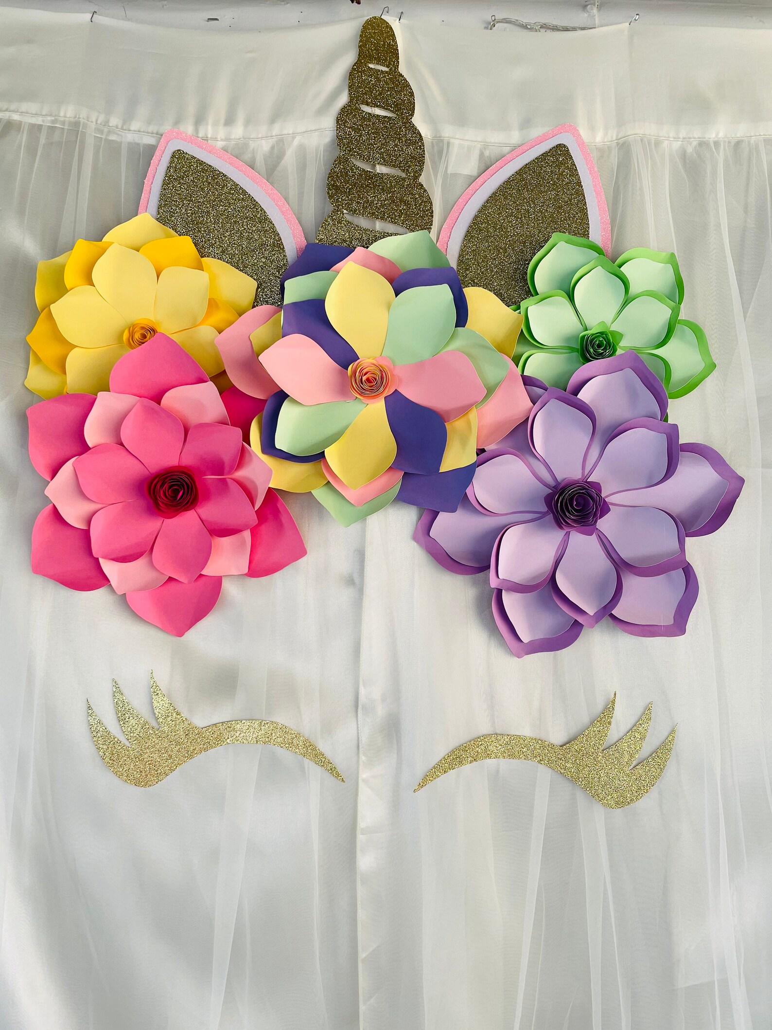 Unicorn Backdrop Etsy