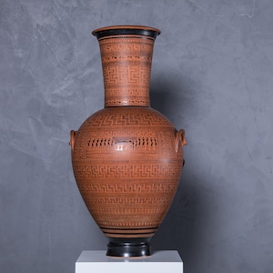 Ancient Greek funerary vessel, Funerary Vase,Geometric Period,Dipylon Amphora,Ancien Greek Vessel,Athens Archeological Museum,Luxury pottery