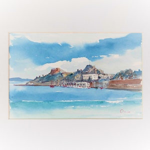 Corfu island, Ionian Sea, Mouse Island Corfu, Kerkyra Greece