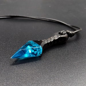 Personalized Wood Resin Kunai Necklace For His, Her Birthday Gift