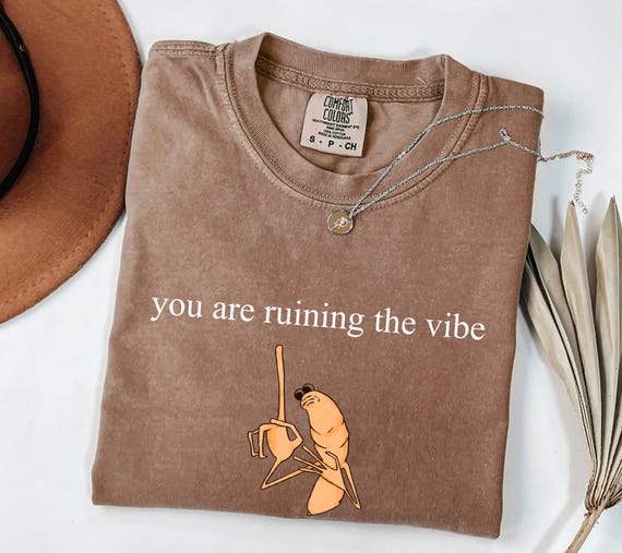 You Are Ruining The Vibes Shirt, Marcus The Worm Shirt, Brain Rot shirt, Robert Help Marcus The Worm Ugly shirt