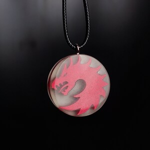 Glowing Dragon Pendant