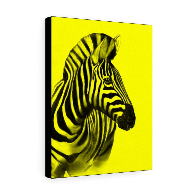 Yellow Zebra Etsy
