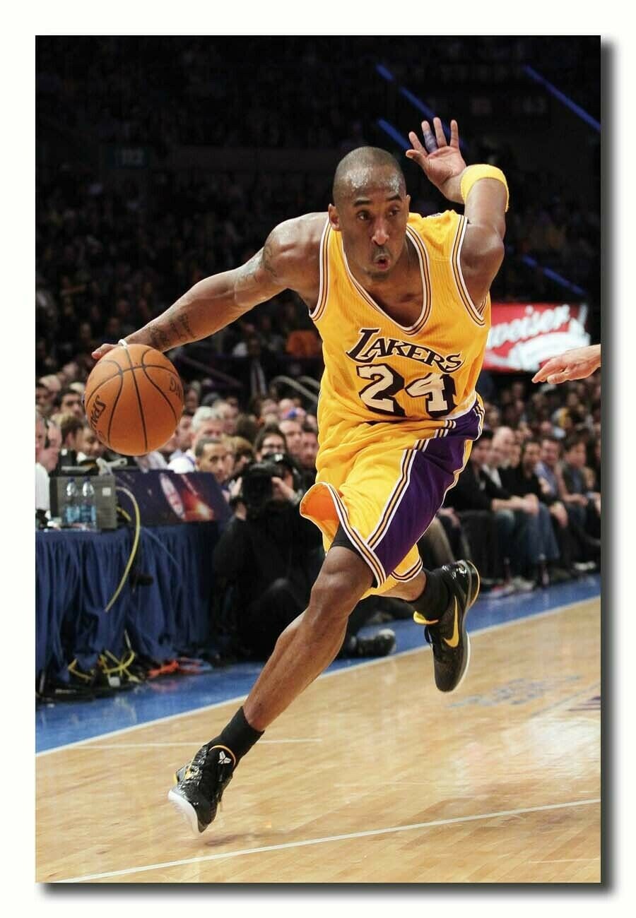 Kobe Bryant Poster No Frame or Canvas 0.75in Framed | Etsy