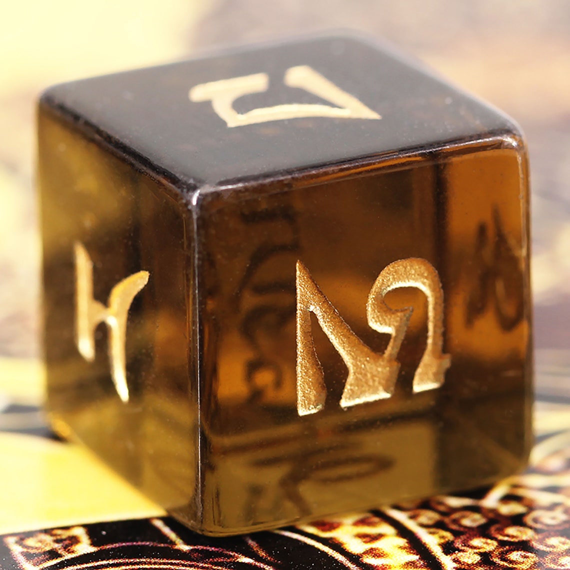 Tibetan Divination Dice Divination Tools D6 Dice Treasure Etsy