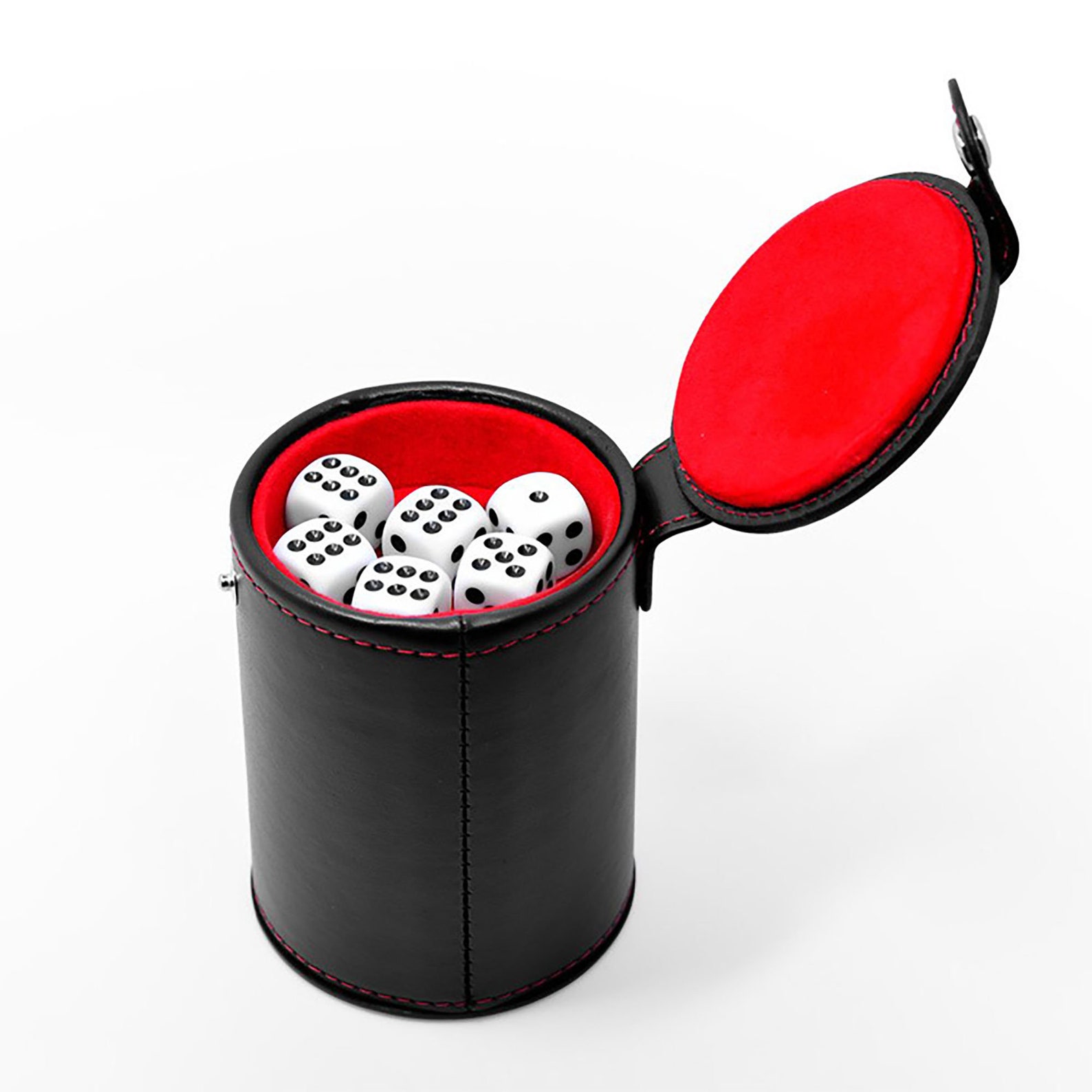 Leather Dice CupBlack Dice HolderRole Playing Game Dice Etsy