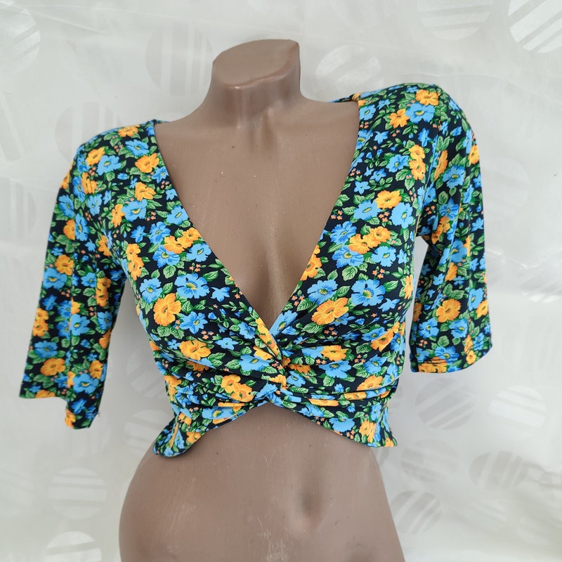 Floral Fanatic Crop Top main image 0
