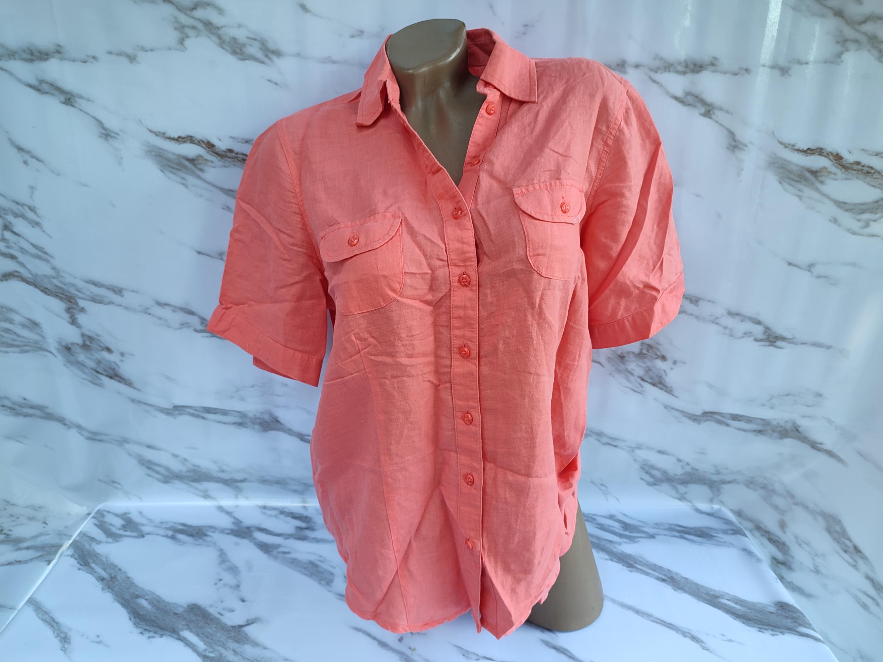 Camicetta Donna In Cotone E Lino - Maniche Lunghe Casual E Comoda