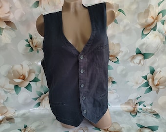 Vintage L.l.bean Outdoor Gilet L 90s Vest Tall Blue - Etsy