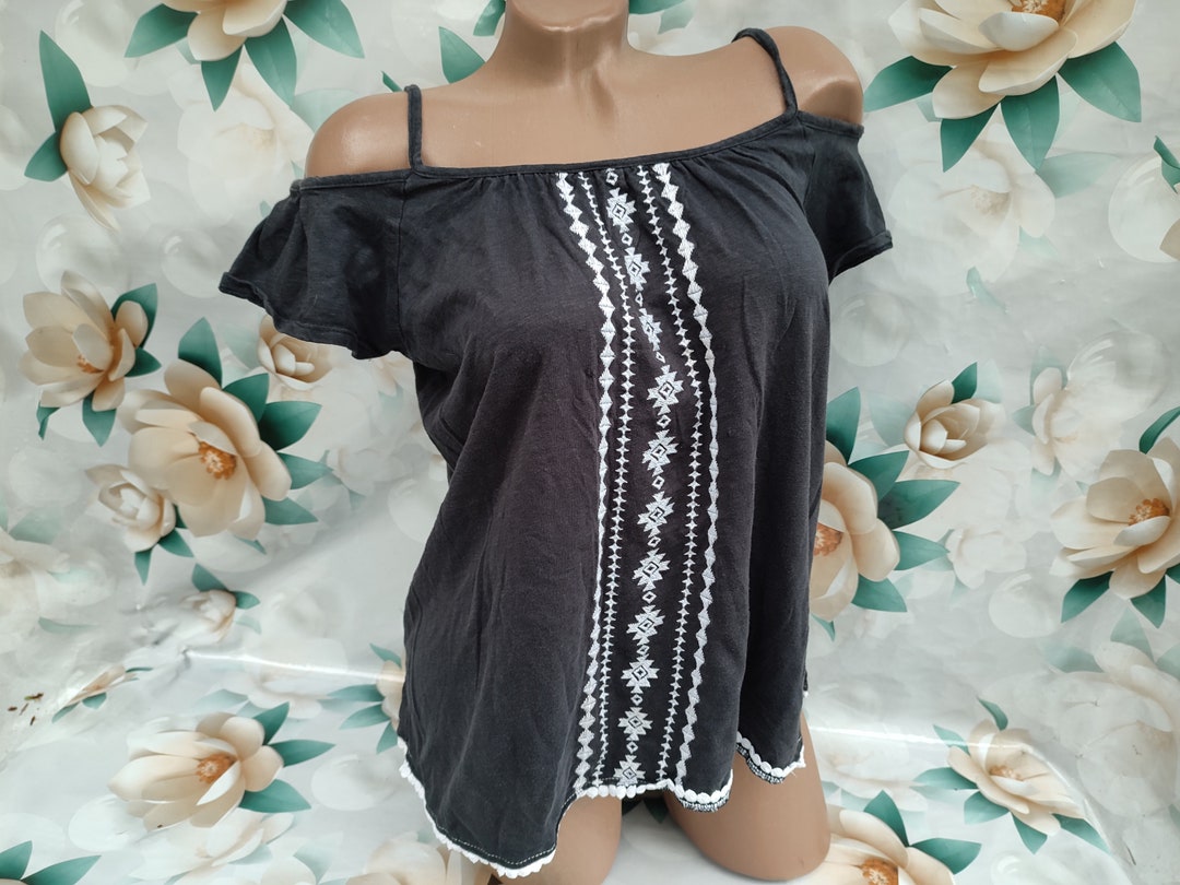 Veste En Jean Dénudée Dolce & Gabbana Vintage Années 1990 - Taille M - Occasion Très Bon état