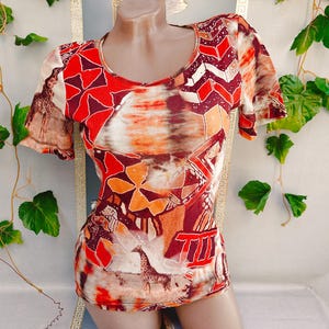 Y2k Tribal Shirt Top - Etsy