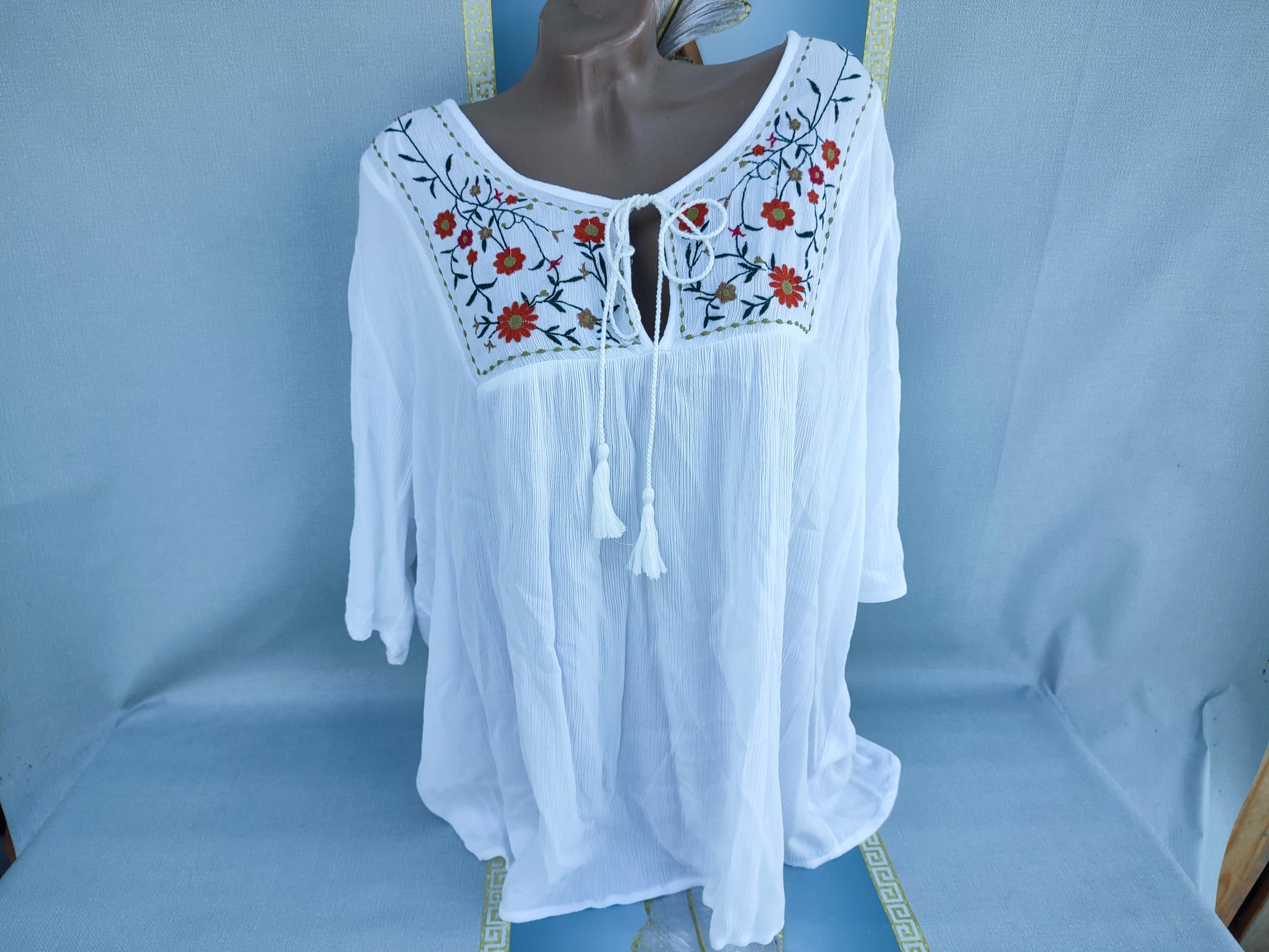 Anokhi, Robe Maxi En Coton À Imprimé Indien Vintage, Caftan Hippie Boho