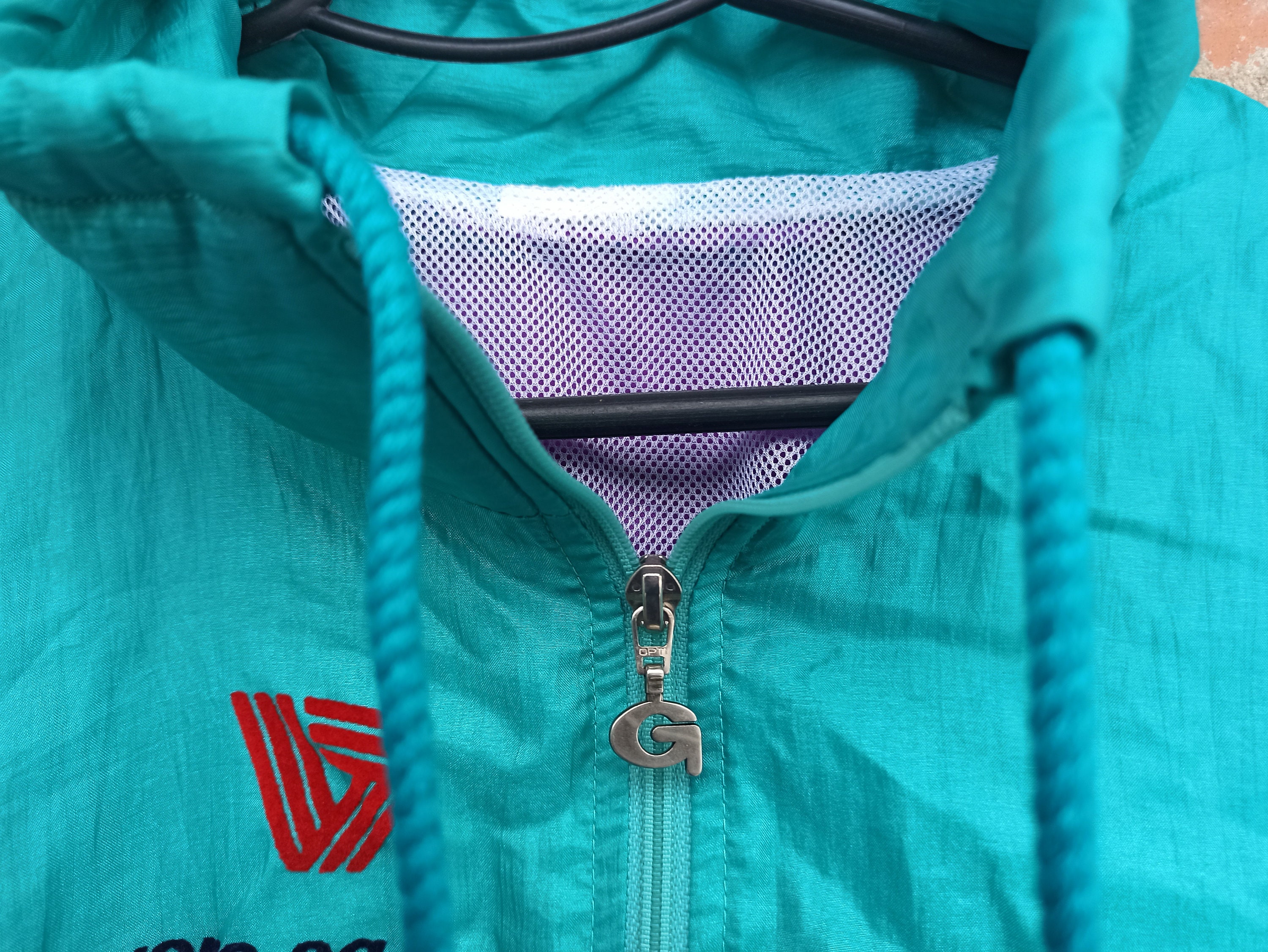 90s Vintage Gonso Sport Nylon Jacket Finland XL-2XL Oversized Size. Block Windbreaker Etsy - Spring Color. Unisex. Green Purple Jacket