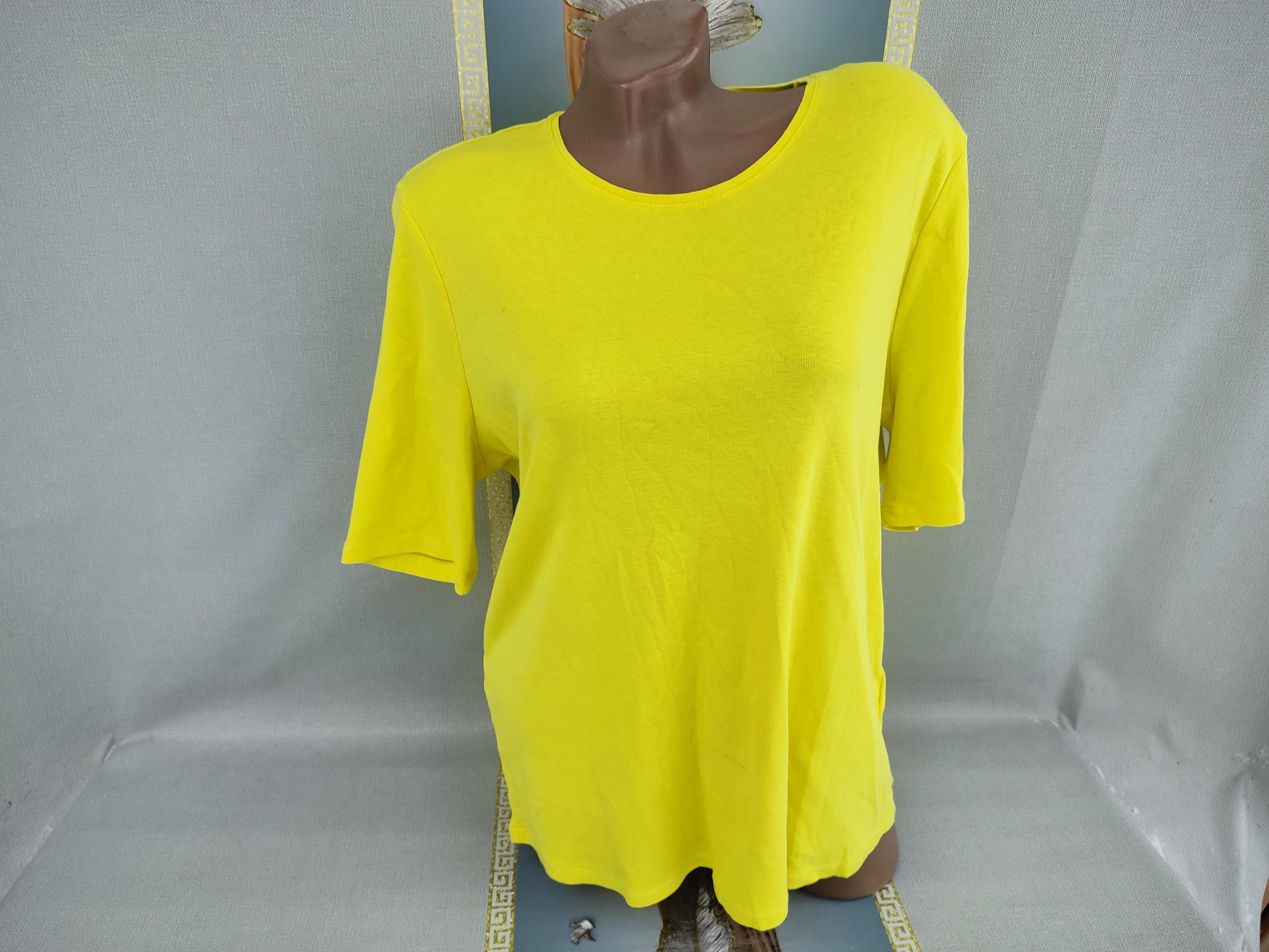 Neon Yellow T Shirt - Etsy Canada