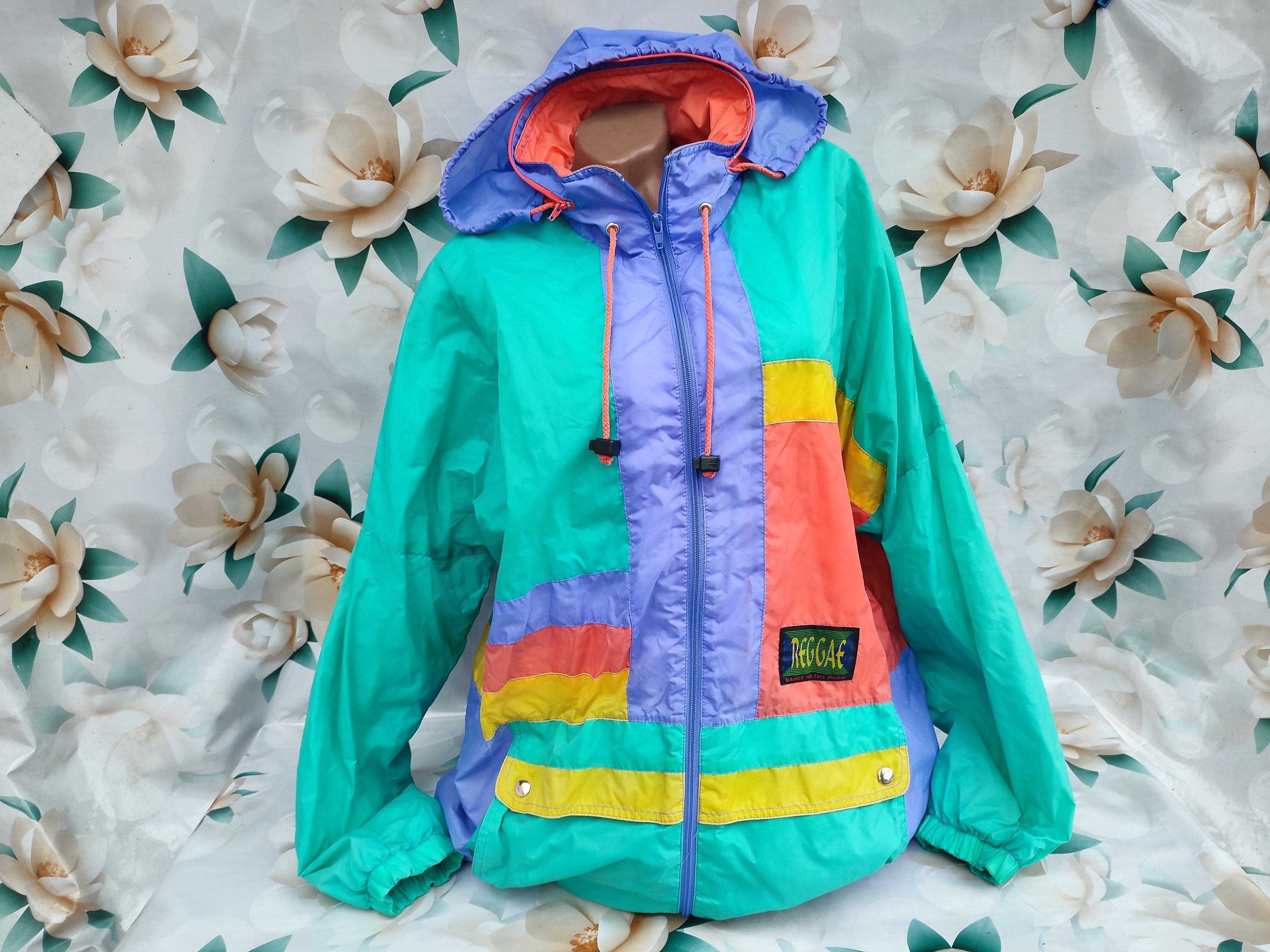 Vintage 90s African Print Windbreaker Jacket – It's Not About You Clothing