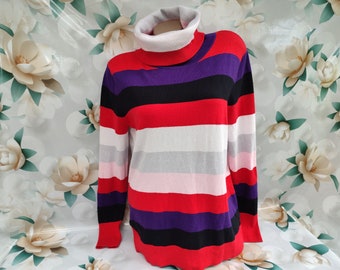 Colorful Turtleneck - Etsy Australia