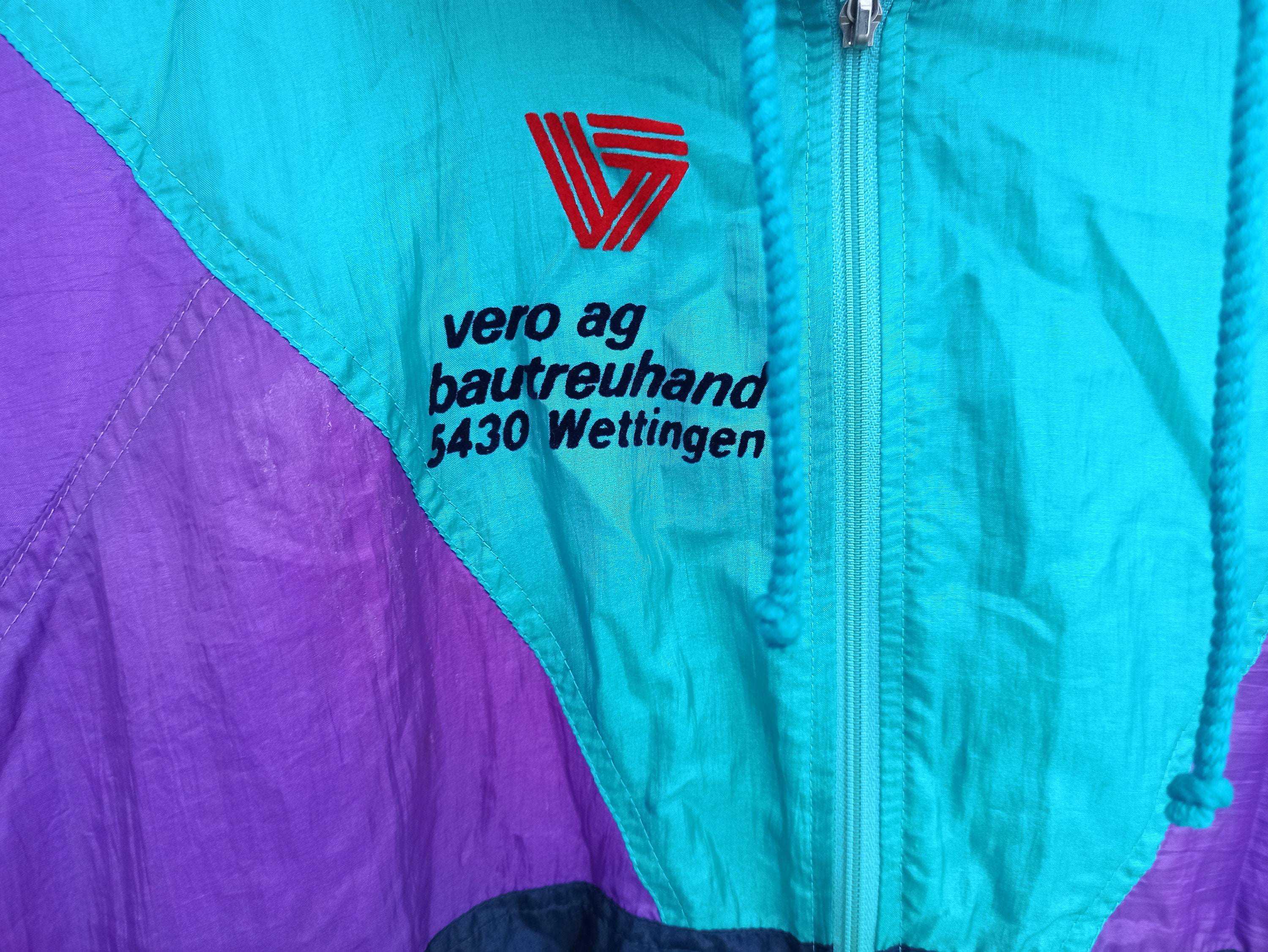 90s Vintage Gonso Sport Nylon Jacket Windbreaker Unisex. Oversized Spring  Jacket Green Purple Block Color. XL-2XL Size. - Etsy Finland