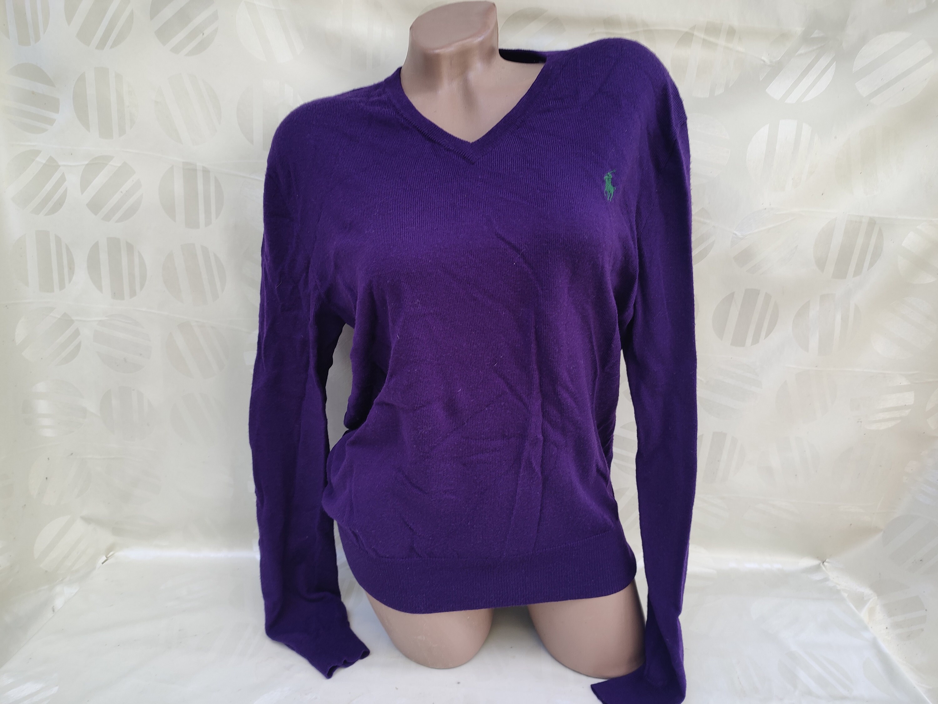 Purple polo sweater online