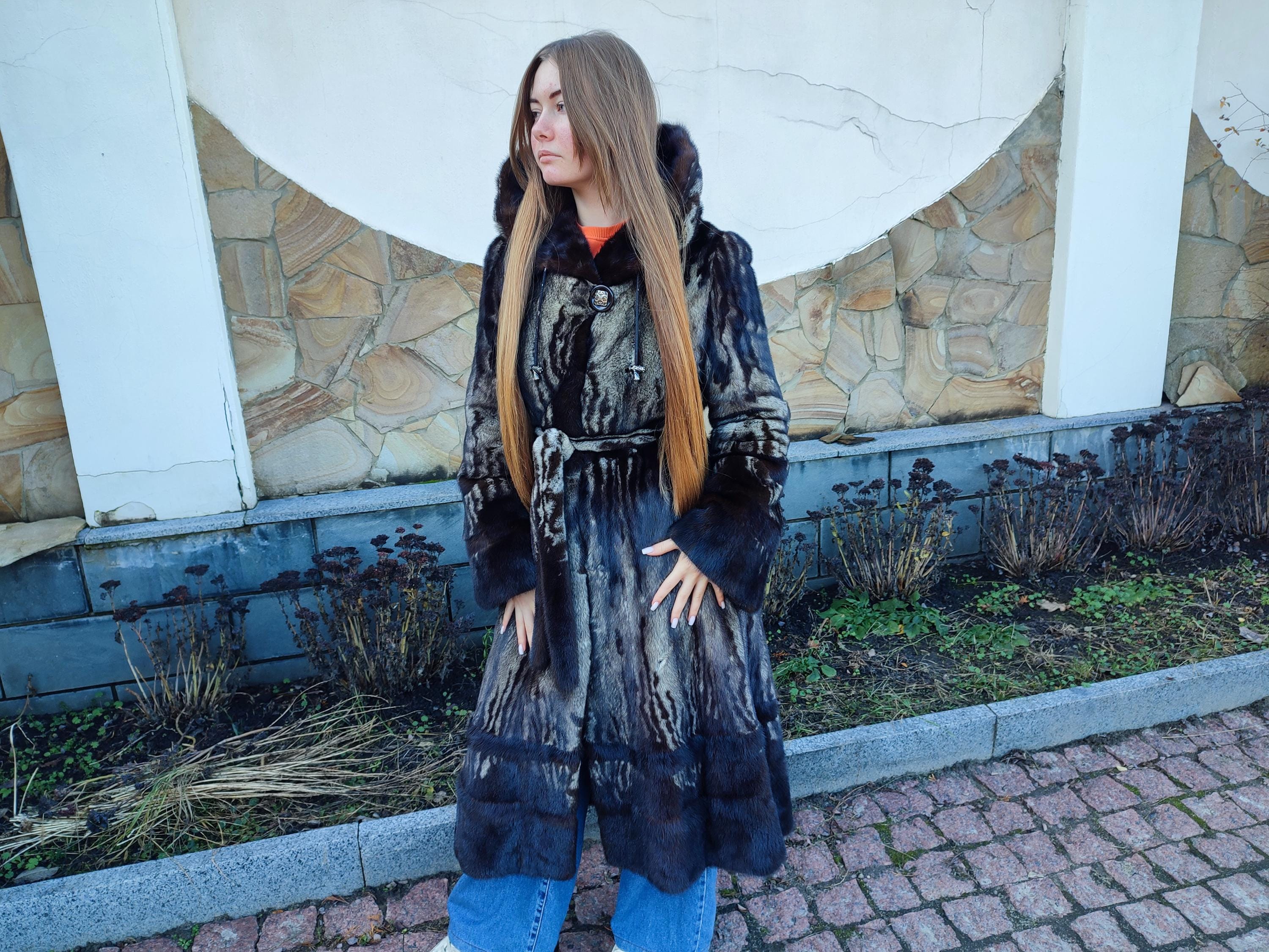 Y2k Mink Fur Jacket - Etsy