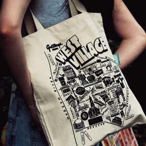 Bolso de lona West Village