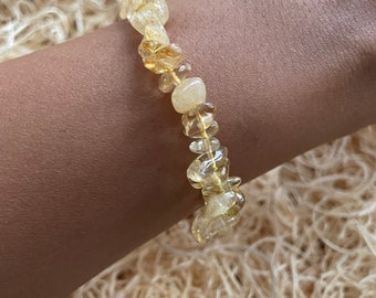 Citrine Bracelet,Citrine,Crystal Lover,Yellow Crystal,Bracelet For Women,Citrine Crystal,Christmas Stocking Filler,Gemstone Bracelet