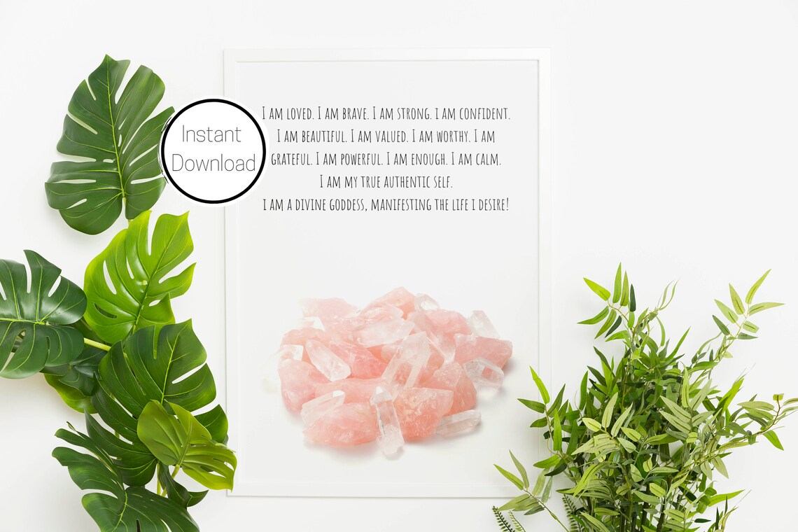 rose quartz affirmation rose quartz affirmation