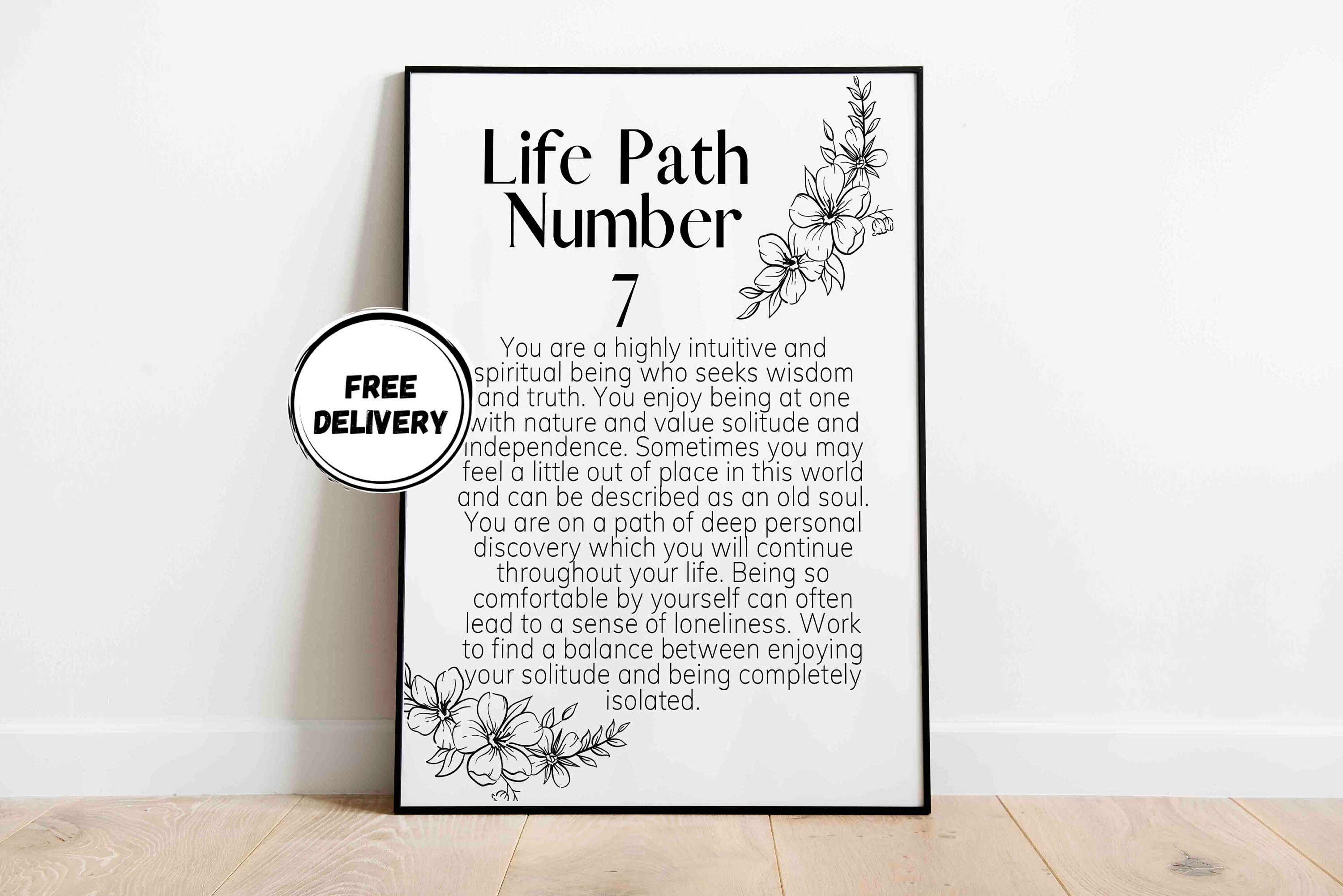 Life Path Number 7,numerology,law of Attraction,spiritual Gifts Her