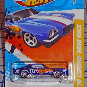 Mattel Hot Wheels 1970 Chevy Camaro Road Race New Models 2011 Chevrolet MOC Etsy
