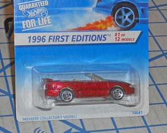Nttel Hot Wheels 1996Mustang GT First Editions Mint on Card