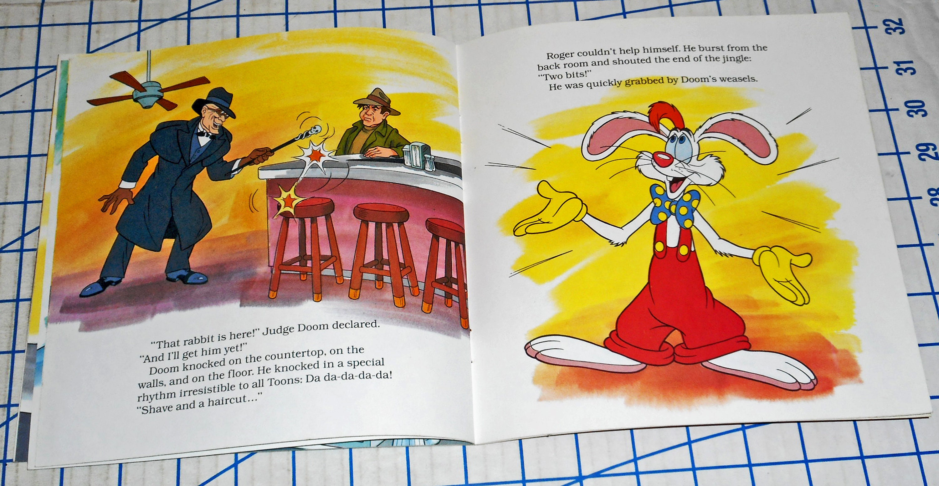 Disney Who Framed Roger Rabbit Make the World Laugh Book 1988 Amblin ...