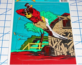 Dave Stevens Disney The Rocketeer 1991 Movie Frame Tray Puzzle Sealed MINT