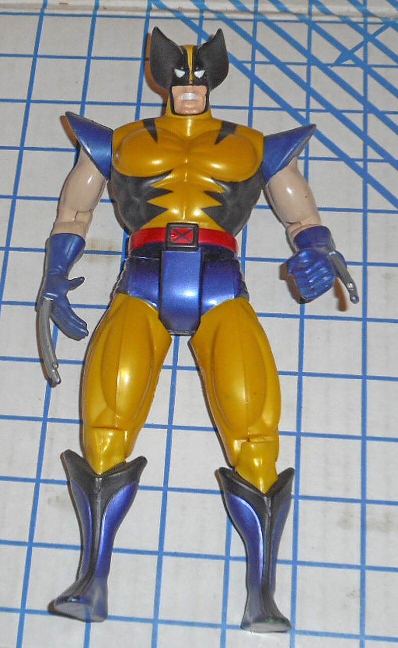 Vintage 1997 Marvel Xmen Wolverine 10 Inch Action Figure VG Etsy