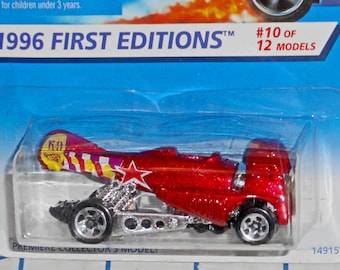 Hotwheels 1996 First Editions #10 of 12 Models Dogfighter #375