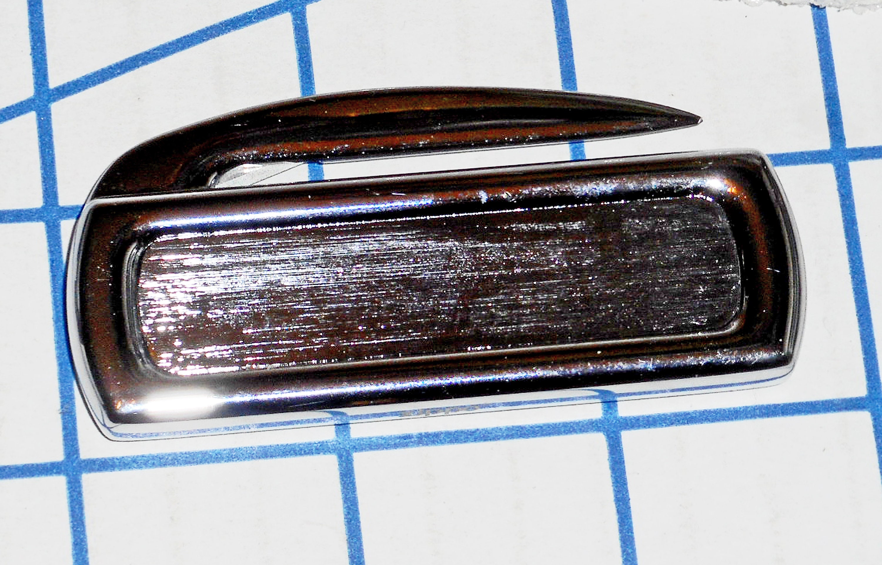 Official Zippo Promotional Petite Brushed Chrome Letter Opener Etsy