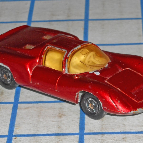 Lesney Matchbox No. 68 Superfast Porsche 910 Die-Cast 1:64 Race Car VG