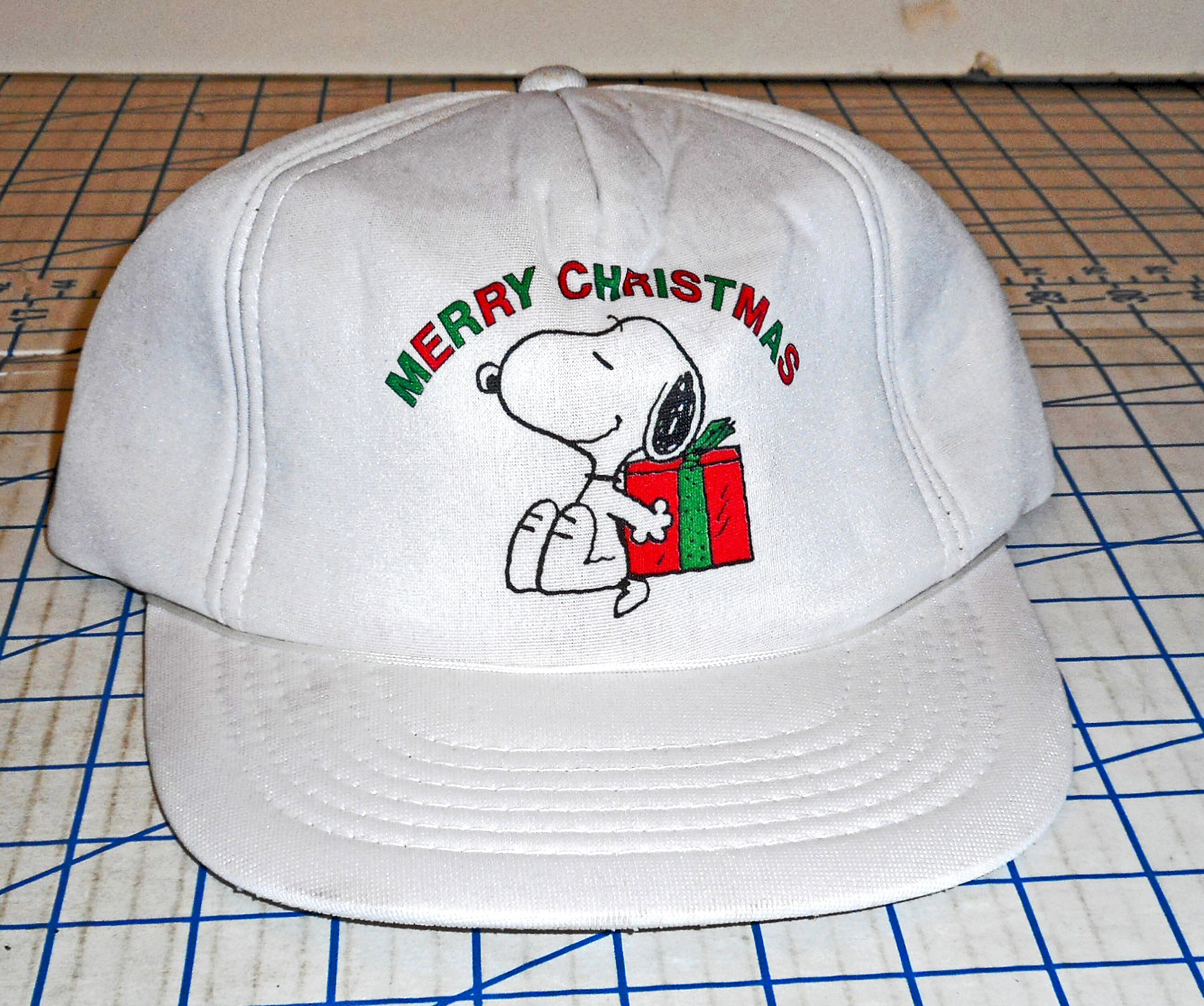 Vintage Snoopy Merry Christmas Ball Cap 