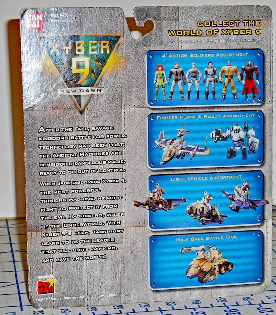 Bandai Saban Xyber 9 New Dawn Ikira Figure MOC - Etsy