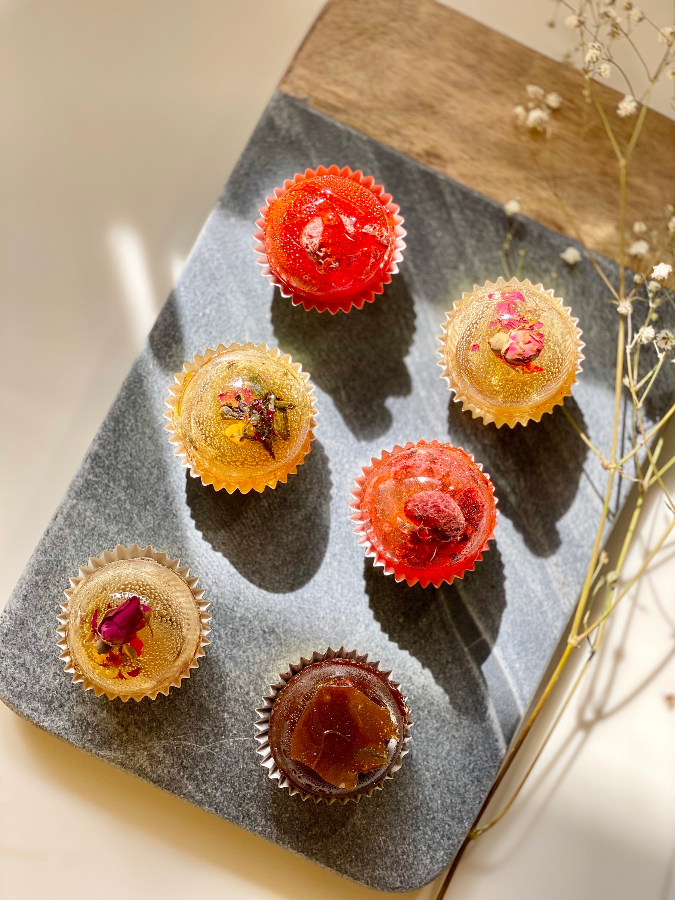 Tea Bombs Set of 6 Etsy