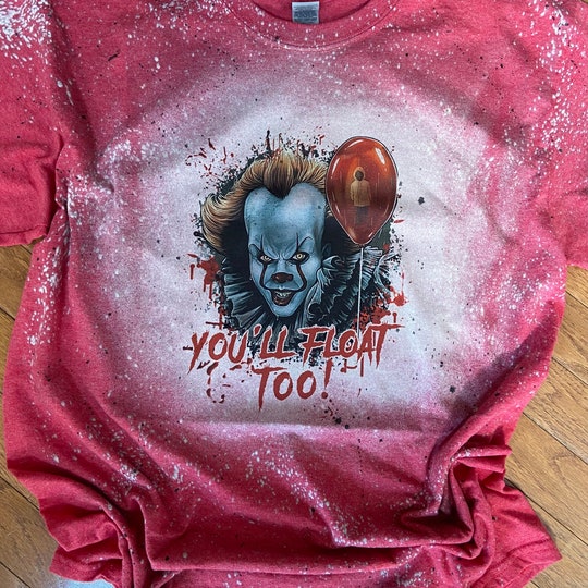 Pennywise Youll Float too bleached 3D T Shirt